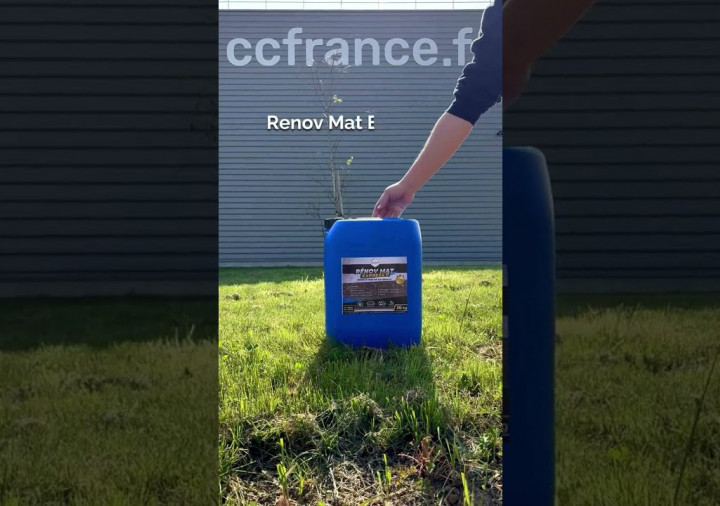 RENOV MAT EXPRESS P : redonne instantanément à vos extérieurs leur éclat d’origine