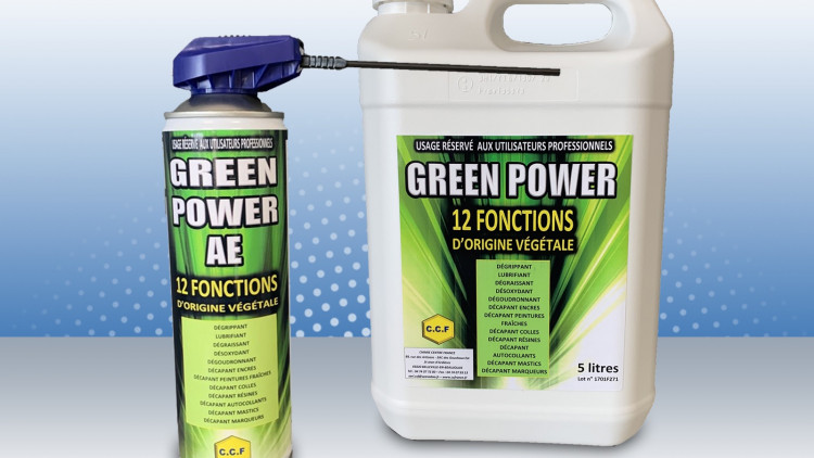 GREEN POWER, le produit multifonction végétal indispensable…