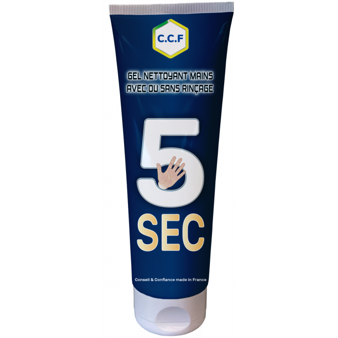 GEL NETTOYANT MAINS - AVEC OU SANS RINCAGE