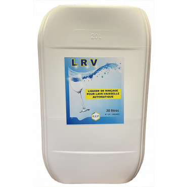 Liquide de rinçage pour lave vaisselle automatique - 20L