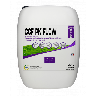 Engrais foliaire spécifique permettant d'apporter du phosphore et du potassium