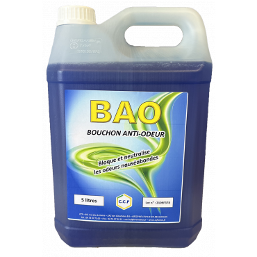 bouchon anti-odeurs - 5 litres