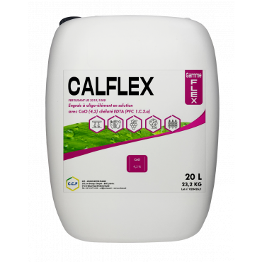 Engrais foliaire liquide permettant d’apporter du calcium sous forme chélatée EDTA