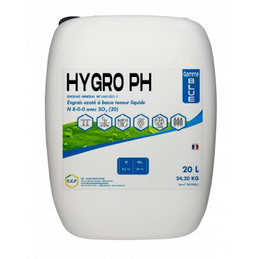 Engrais foliaire spécifique pour pulvérisation permettant d'apporter de l'azote et du soufre