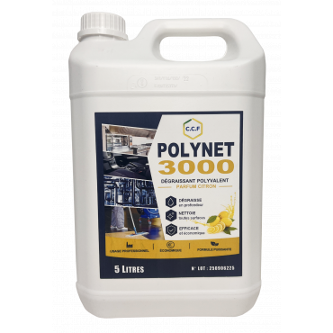 POLYNET 3000 - Dégraissant polyvalent citron