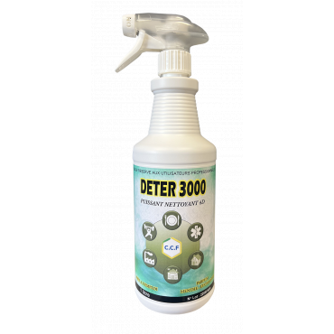 DETER 3000 menthe - Puissant nettoyant, PAE