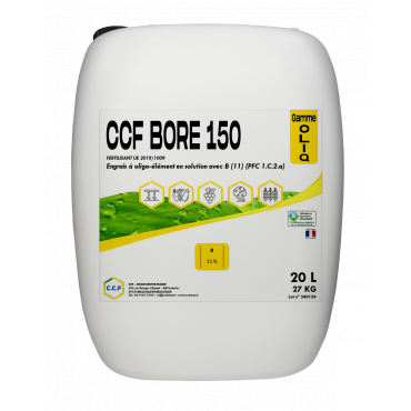 Engrais foliaire contenant du bore éthanolamine