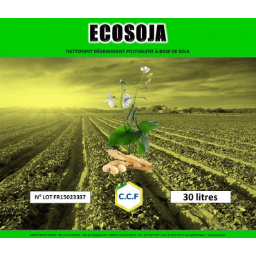 ECOSOJA - nettoyant, dégraissant polyvalent à base de soja