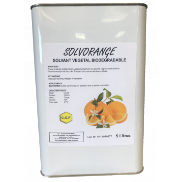 SOLVORANGE - solvant végétal biodégradable