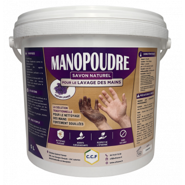 MANOPOUDRE - savon naturel pour le lavage des mains
