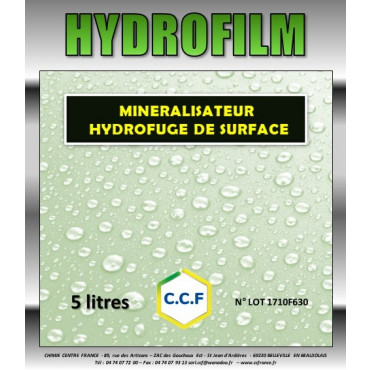 Minéralisateur hydrofuge de surface