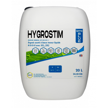 HYGROSTIM - Engrais azoté à basse teneur liquide N 8-0-0 avec SO3 (20)