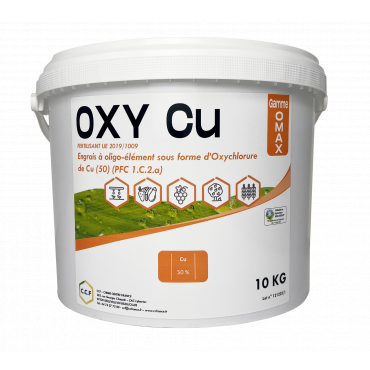 Engrais en poudre mouillable (WP) pour un apport riche en cuivre