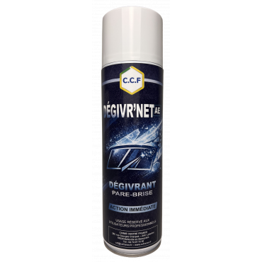 DEGIVR’NET AE - dégivrant pour pare-brise en aérosol