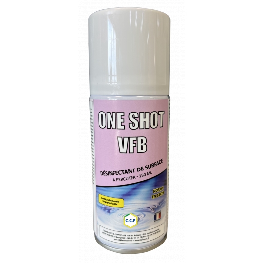 ONE SHOT VFB - désinfectant de surface et purificateur d&#039;air