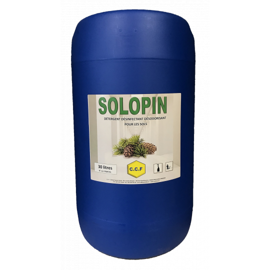 SOLOPIN - Détergent désinfectant désodorisant pour les sols