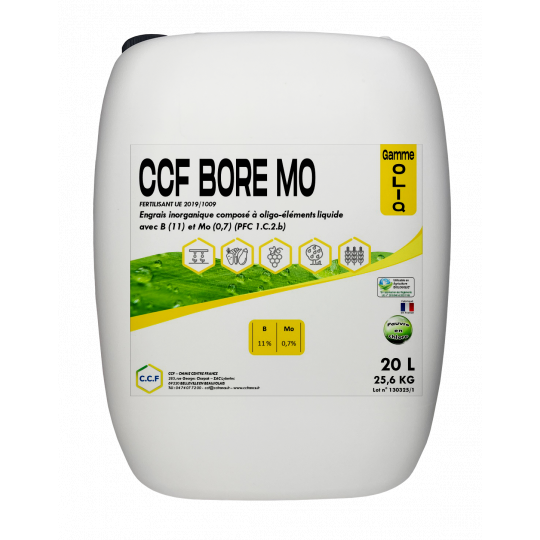 Engrais spécifique liquide à base de Bore et Molybdène