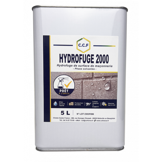 Hydrofuge de surface de maçonnerie