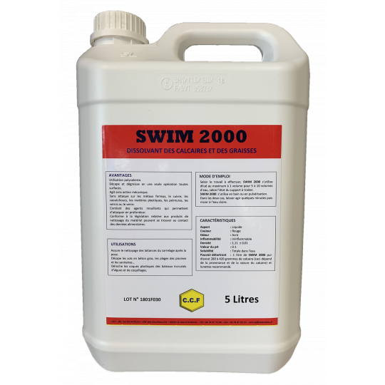 SWIM 2000 - dissolvant des calcaires et des graisses