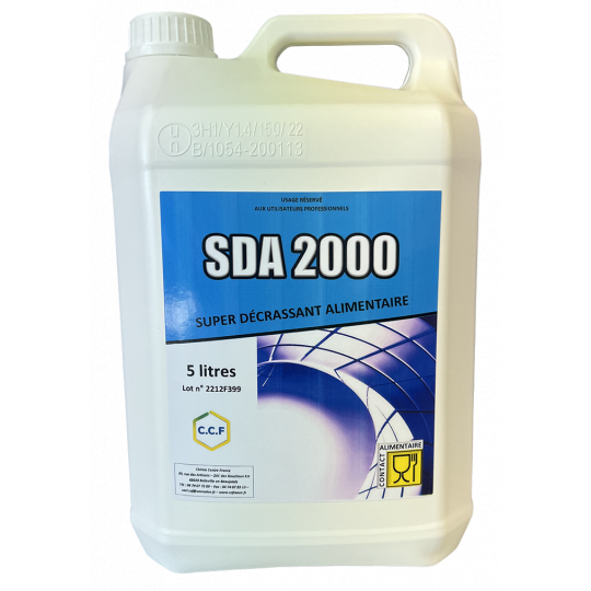 SDA 2000 - Super décrassant alimentaire 5L