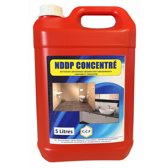 NDDP CONCENTRE - Nettoyant détartrant désinfectant désodorisant parfumé et concentré