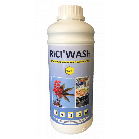 RICI&#039;WASH - détergent industriel multi usages au ricin