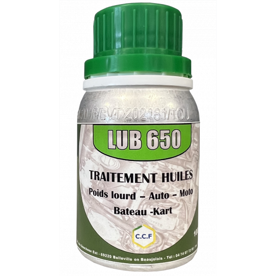 LUB 650 - Hyper lubrifiant hautes performances anti-friction pour huiles