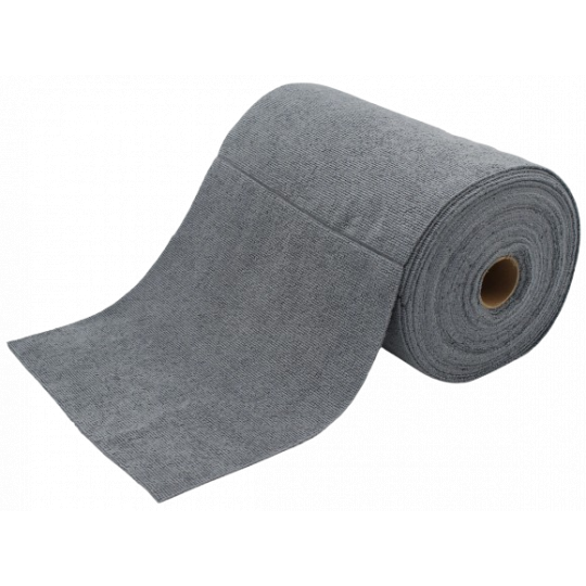 SILVEROLL - Rouleau de microfibre grise – 75 formats