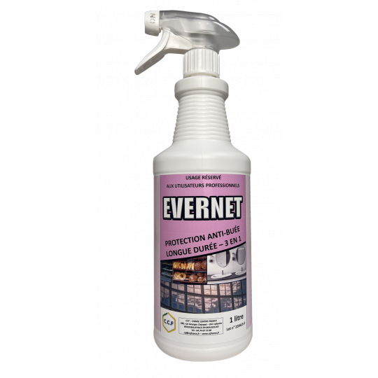 EVERNET - Protection anti-buée longue durée - 3 en 1