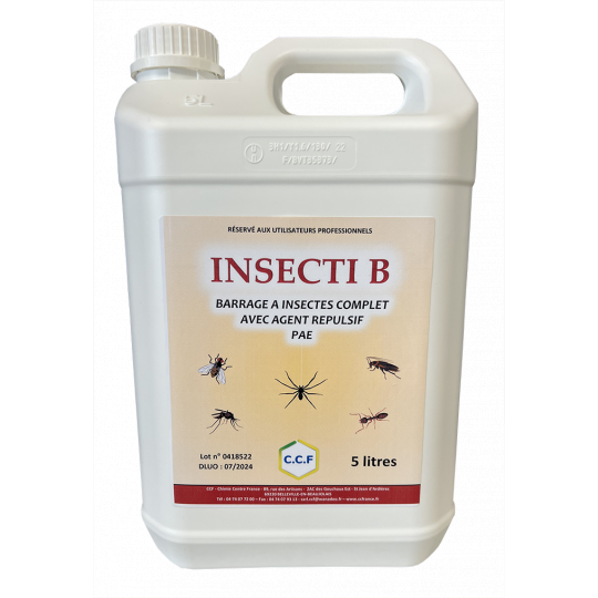 Barrage à insectes complet - avec agent répulsif - PAE