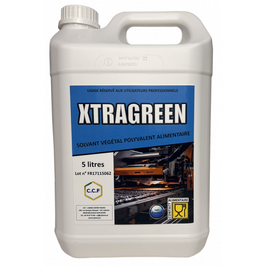 XTRAGREEN - Solvant végétal polyvalent alimentaire