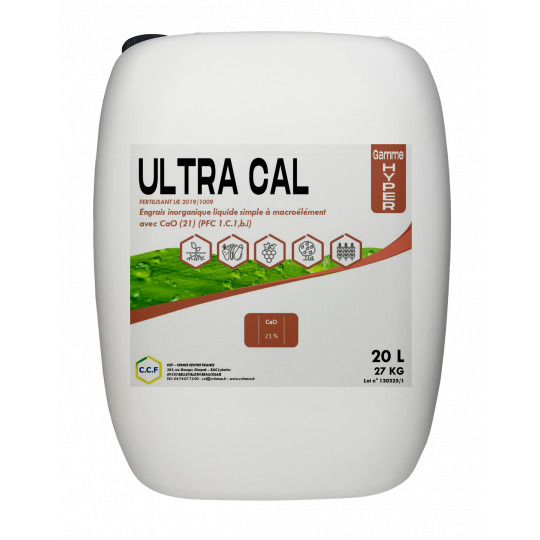 Fertilisant hyper floculant à base de Calcium