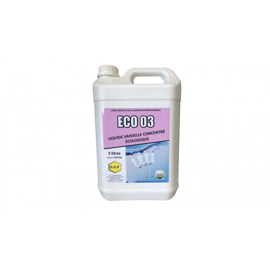 ECO 03 - liquide vaisselle concentré écologique