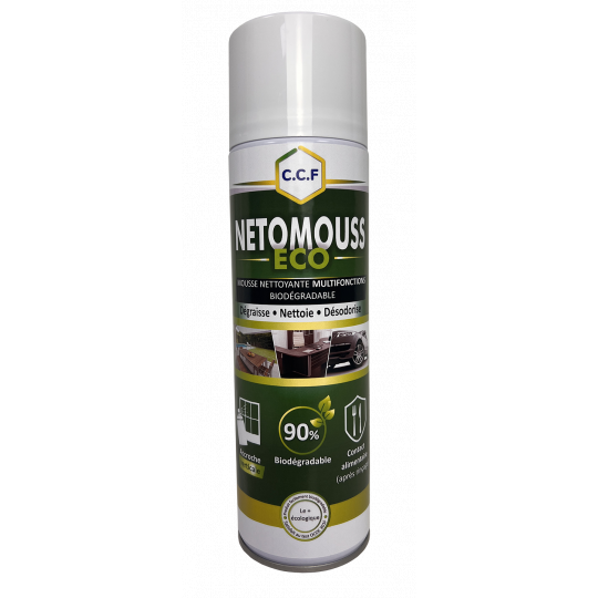 NETOMOUSS ECO - mousse nettoyante multifonctions biodégradable