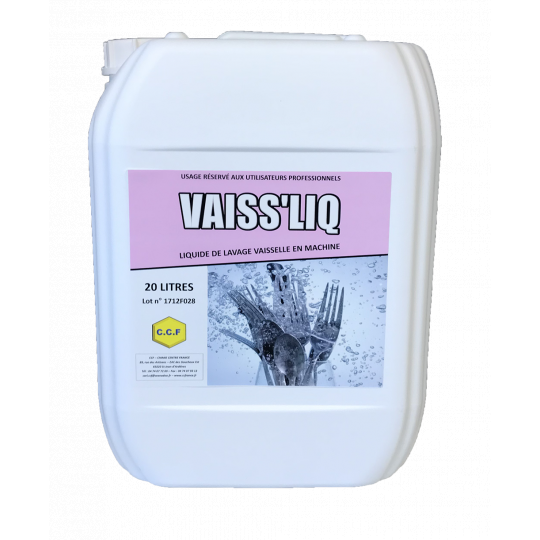 VAISS&#039;LIQ - liquide de lavage vaisselle en machine