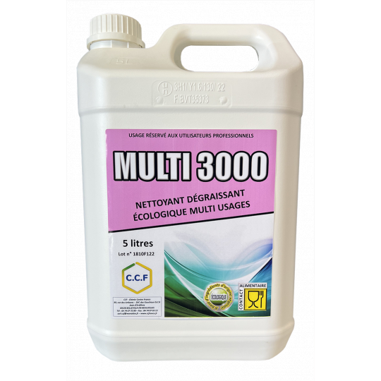 MULTI 3000 - nettoyant multi-usages polyvalent