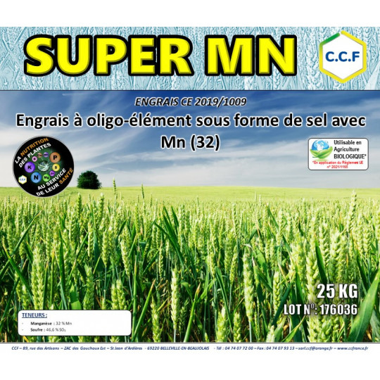 SUPER Mn - Sulfate de Manganèse (32)
