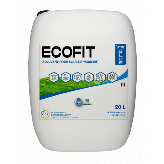 ECOFIT - adjuvant pour bouillie herbicide 20L