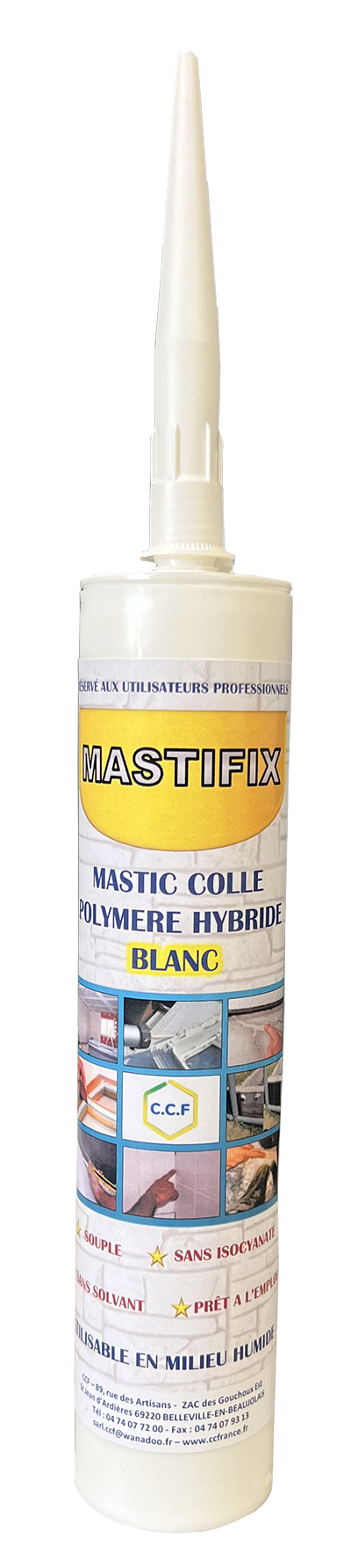 MASTIFIX Mastic et colle à base de polymère hybride