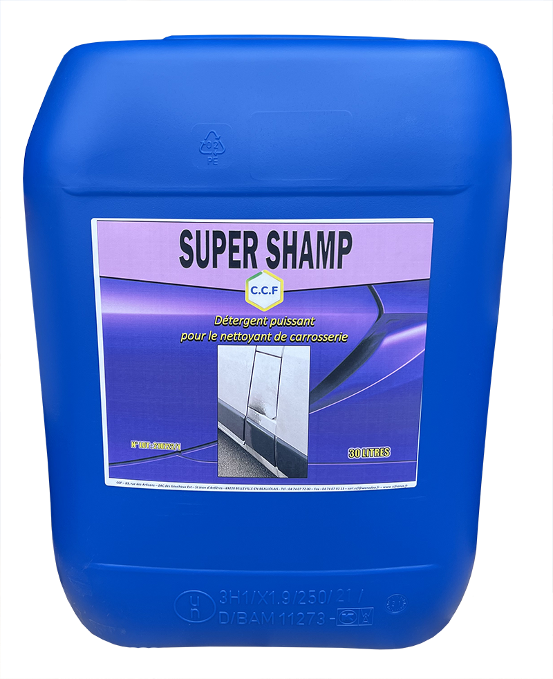 SUPER SHAMP Détergent puissant pour le nettoyage de carrosserie