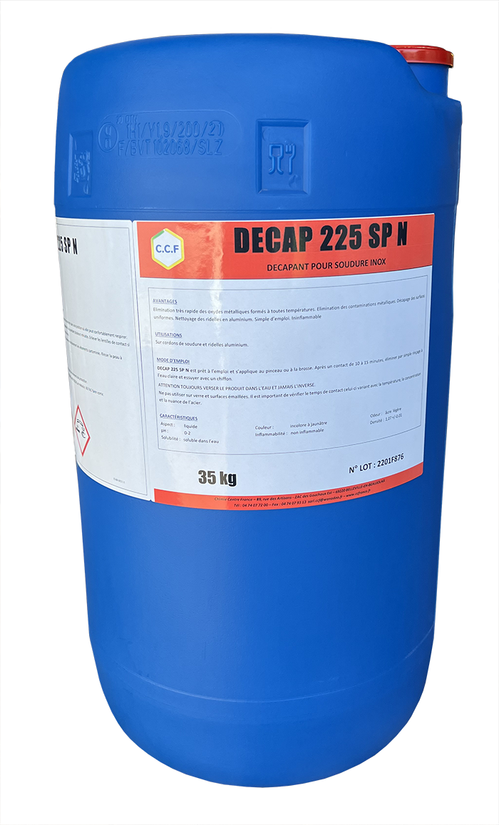 DECAP 225 SP N Décapant pour soudure inox