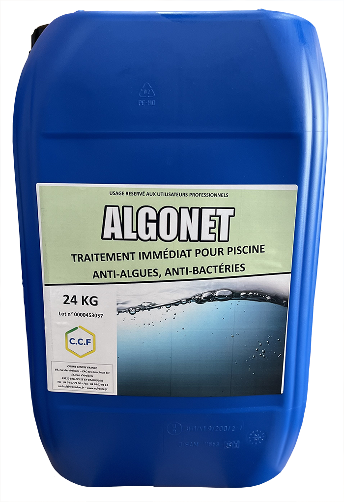 Anti algues piscine Algicide 100 - Adoucisseur Eau