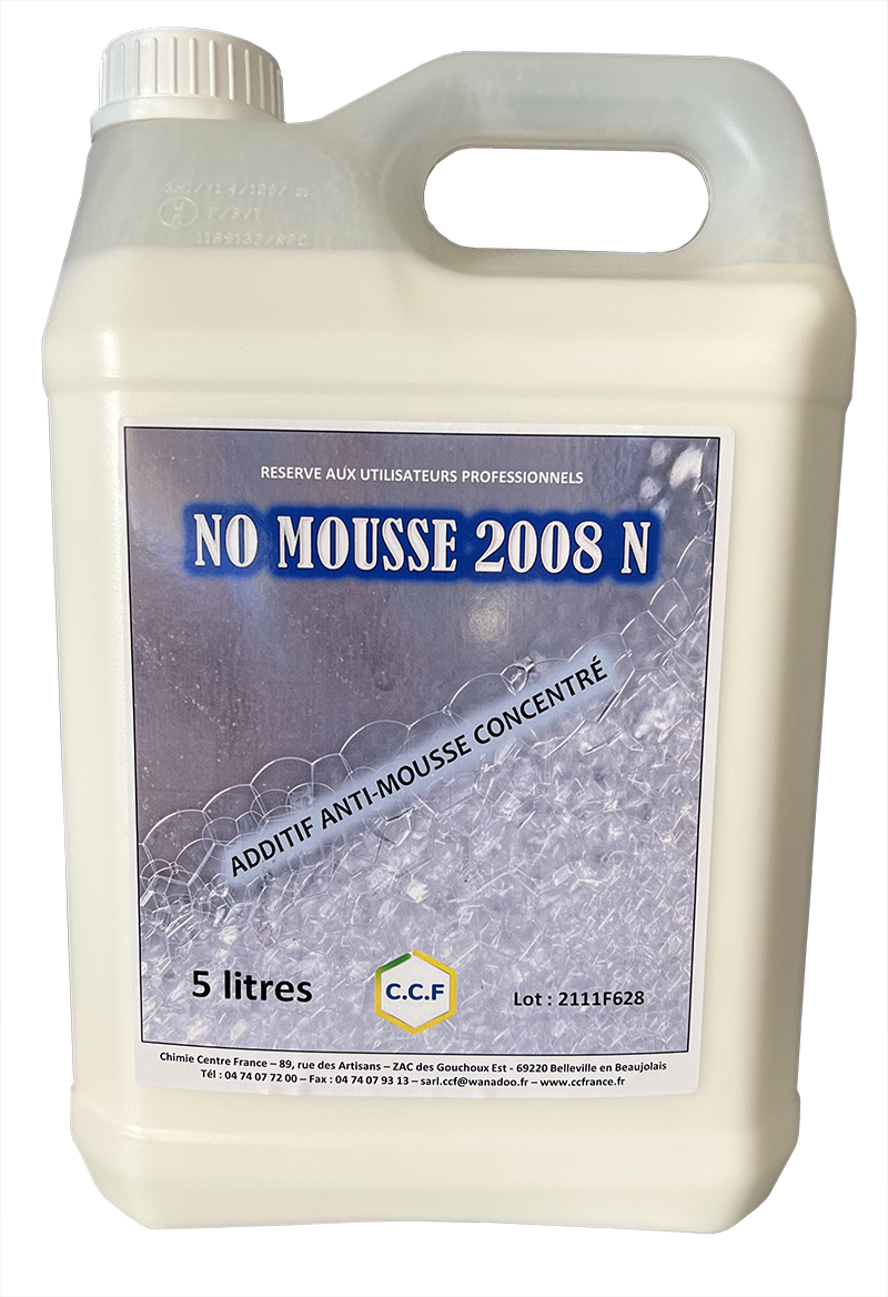 NO MOUSSE 2008 N Additif anti-mousse concentré